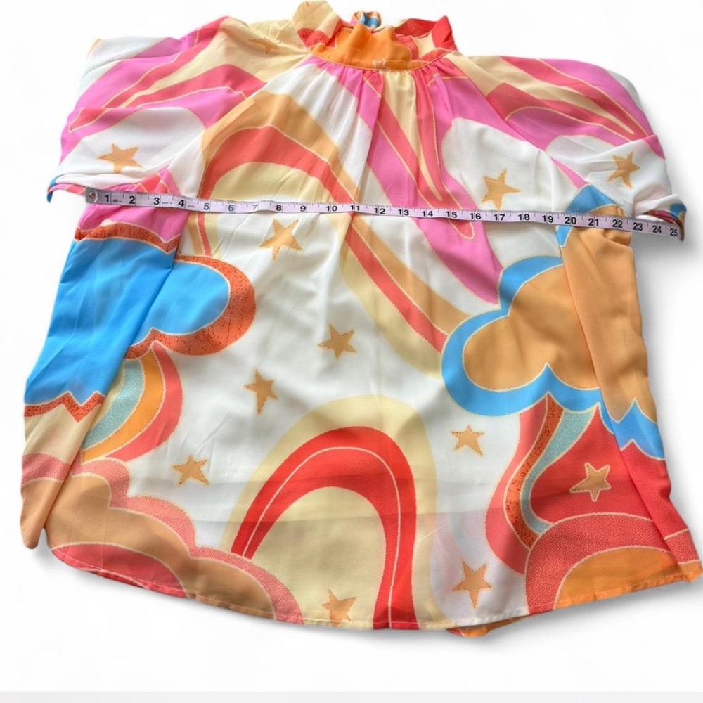 Multi Color Patterned Top‎ NWT - image 15
